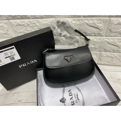 Сумка Prada реплика в черном цвете арт2227