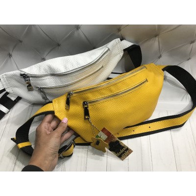 Бананка из натуральной Итальянской кожи муж/жен арт20495