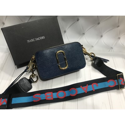 Сумка клатч Marc Jacobs натуральная кожа в синем цвете арт 20507 Сумка клатч Marc Jacobs натуральная кожа в синем цвете арт 20507