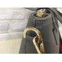 Стильная женская кожаная сумочка Gucci 3в1 серая 0375s