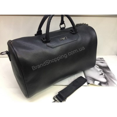 Спортивно-дорожная сумка Armani Jeans Lux из кожи 1833