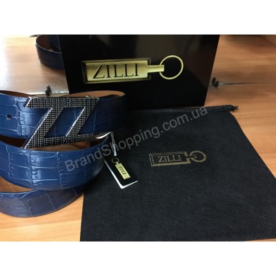 Кожаный ремень Zilli 0915
