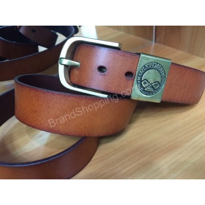 Кожаный ремень Harley Davidson 1039 ширина 4см