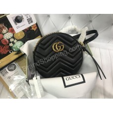 Сумочка круглая Gucci реплика натуральная кожа арт 20527