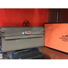 Кожаный кошелёк Hermes 0327s