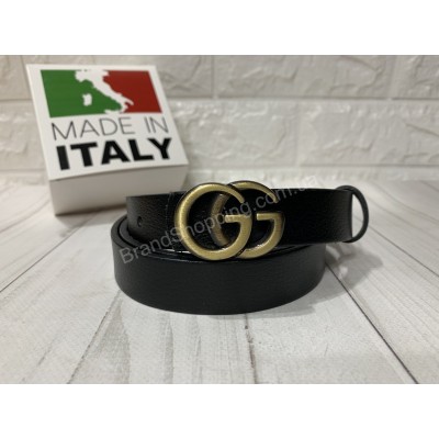 Стильный ремень Gucci унисекс кожа ширина 3 см арт 20278