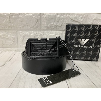 Стильный мужской ремень Armani натуральная кожа ширина 4 см арт 20281