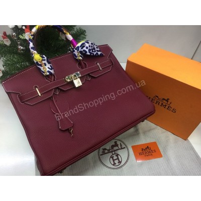 Шикарная Hermes Birkin 35см в lux качестве из натуральной кожи 1720