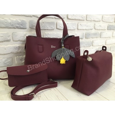 Стильная женская сумочка Dior 3в1 0341s
