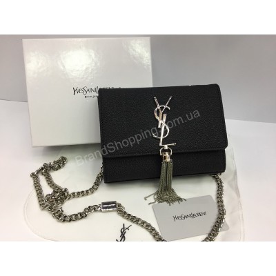 Кожаная женская сумка YSL скат арт 20148