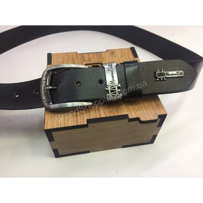 NEW!Ремень из натуральной кожи Massimo Dutti из натуральной кожи унисекс арт 20159