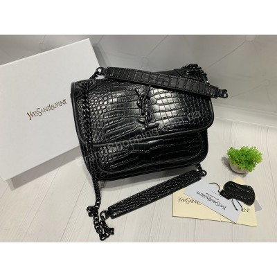 Сумка YSL Ив Сен Лоран натуральная кожа рептилия арт21433