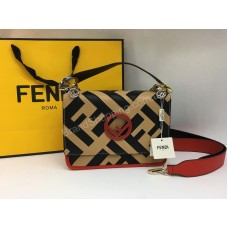 Женская сумочка Fendi Lux из натуральной кожи арт 20154