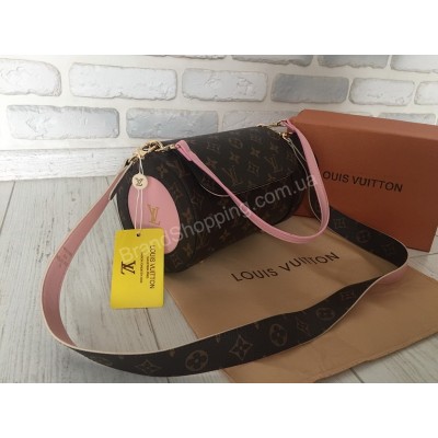 Сумочка Louis Vuitton exclusive натуральная кожа канва арт 1868