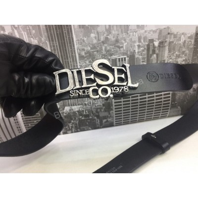 Кожаный ремень Diesel 0703 ширина 4см мужской/женский