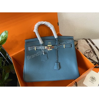 Сумка Hermes Birkin  35 см копия класса ААА с номерным знаком арт 20174