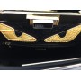 Кожаная сумка Fendi Peekaboo black 0193s