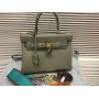 Кожаная брендовая сумочка Hermes Kelly 1283