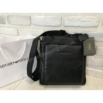 Мужская сумочка Giorgio Armani из натуральной кожи 1703