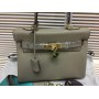 Кожаная брендовая сумочка Hermes Kelly 1283