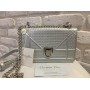 Женская сумочка mini Dior silver 0421