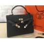 Женская сумочка Hermes Kelly Lux в сером цвете 1706