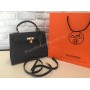 Женская сумочка Hermes Kelly Lux в сером цвете 1706