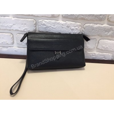 Мужская сумка -клатч Prada из натуральной кожи 1709