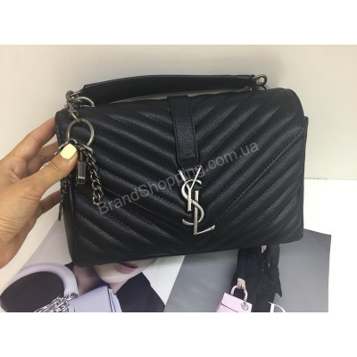 Женская сумка YSL Yves Saint Laurent натуральная кожа арт 21175