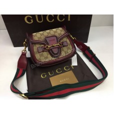 Брендовая сумочка Gucci Lux из натуральной кожи в коробке 1768