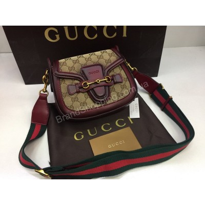 Брендовая сумочка Gucci Lux из натуральной кожи в коробке 1768