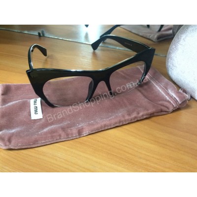 Ультрамодные очки Miu Miu с прозрачной линзой 0760