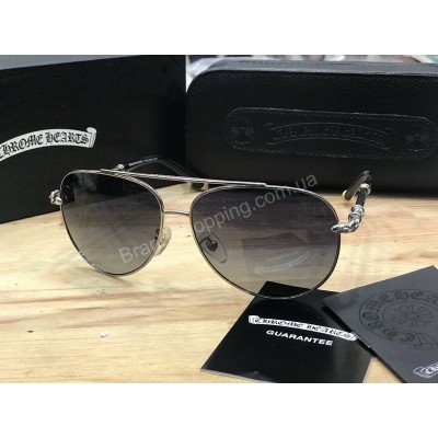 NEW 2018!Стильные Солнцезащитные очки Chrome Hearts полный комплект унисекс 1713