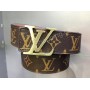 Кожаный ремень LouisVuitton 0517 мужской/женский