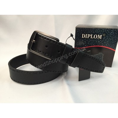 Ремень мужской Diplom классический 3.5 см арт 20269