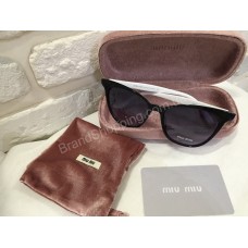 Солнцезащитные очки MIU MIU Lux с белыми дужками 2407O