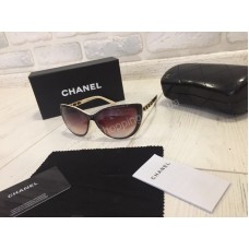 NEW 2018!!Очки солнцезащитные CHANEL комбинированные   в полном комплекте 1736