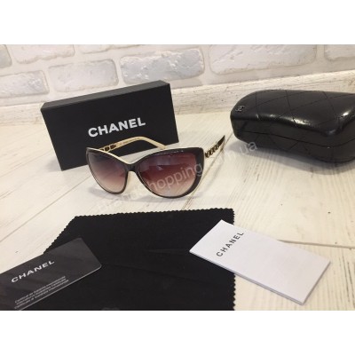 NEW 2018!!Очки солнцезащитные CHANEL комбинированные   в полном комплекте 1736