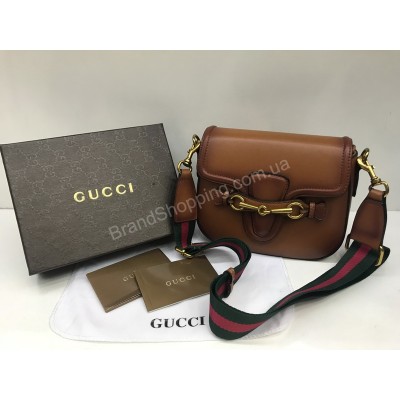 Шикарная кожаная сумочка Gucci в шикарном цвете арт 2002