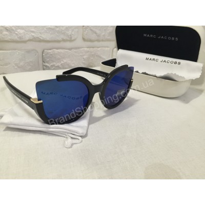 Солнцезащитные очки Marc Jacobs зеркальные синие стекла s9197O