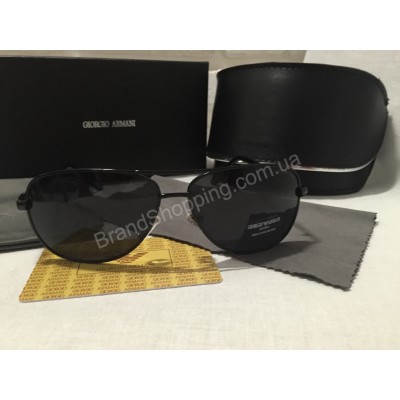 Солнцезащитные очки Giorgio Armani Lux  чёрные  G8630