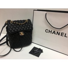 Женский кожаный рюкзак-сумка Chanel  0445