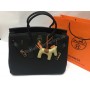 NEW!Брендовая кожаная сумка Hermes Birkin Black  1433