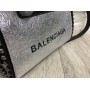 Стильная сумочка Balenciaga Lux в цвете серебро арт 20319