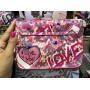 Нежная женская сумочка Furla Love pink в полном комплекте 1675