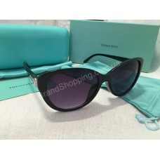 Солнцезащитные очки Tiffany&Co Lux чёрные 0143