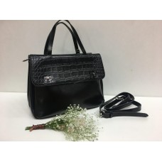 Женская кожаная сумка Vogue 0249s black