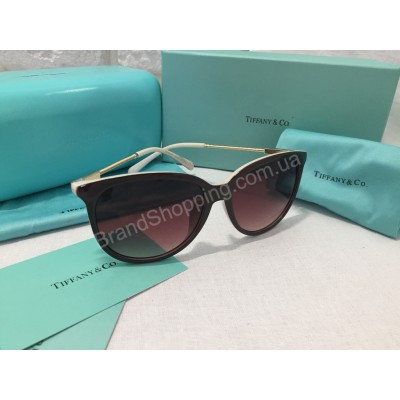Солнцезащитные очки Tiffany&Co Lux коричневые 0142