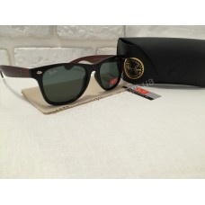 Солнцезащитные очки Ray Ban с коричн дужками 01498