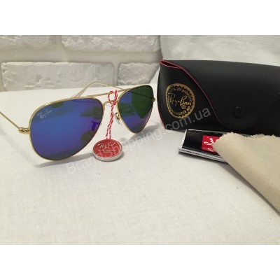 Солнцезащитные очки Ray Ban Aviator синие
